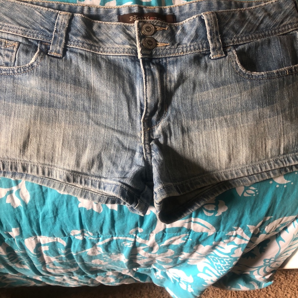 Hollister Blue Jean Shorts